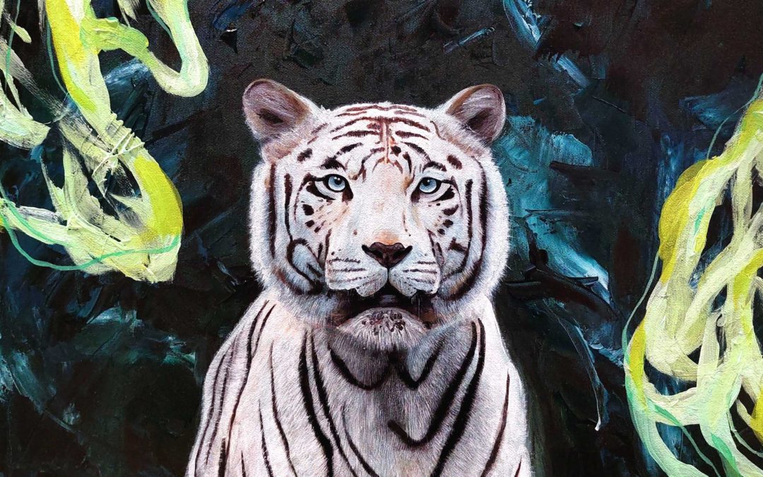 Unknown Future 49.5x40cm Acrylic on canvas